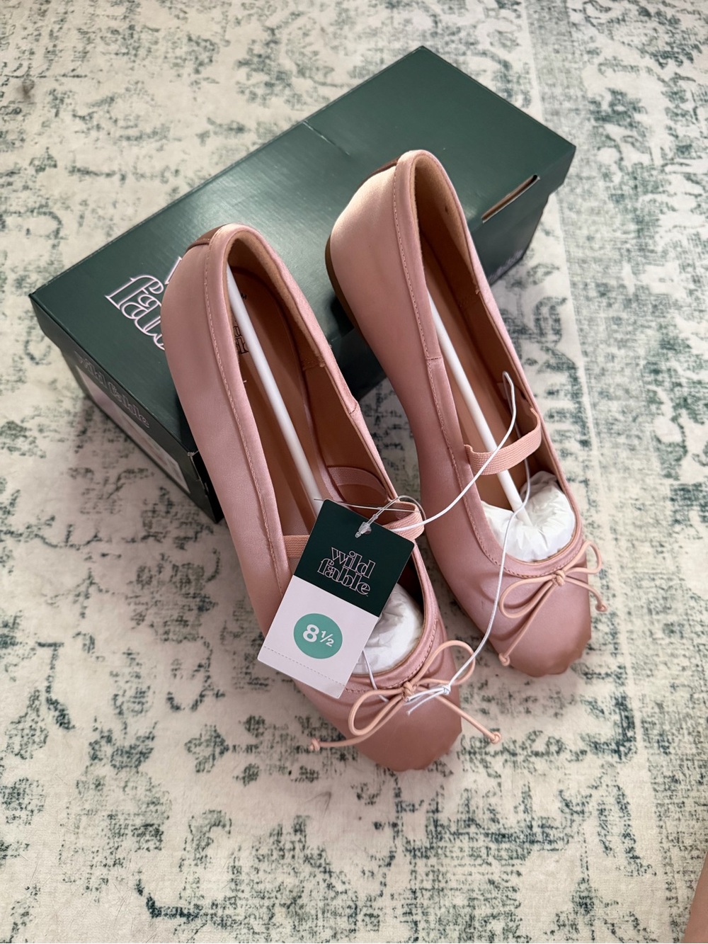 Viral Target Women's Pink Ballet Flats - 8.5